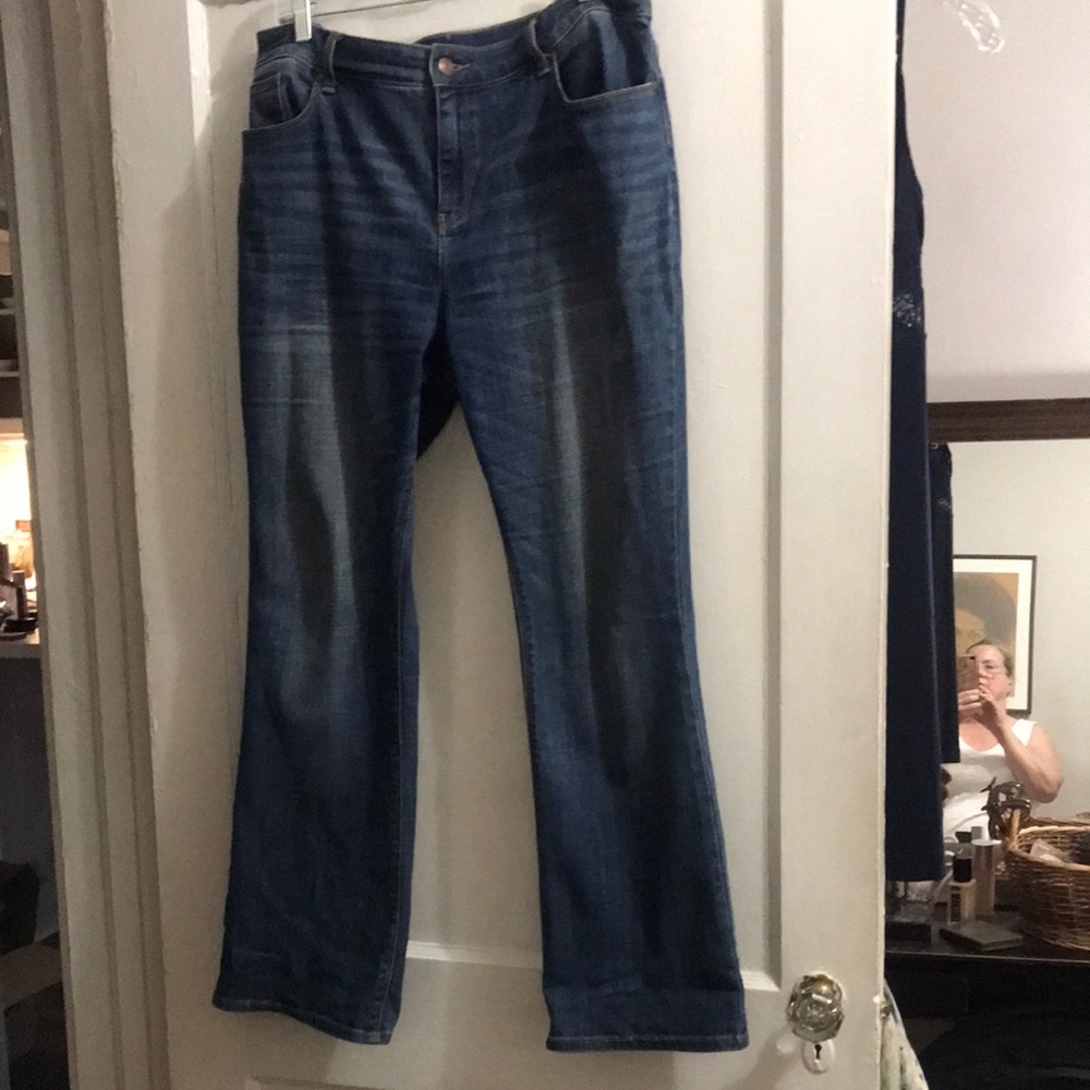 Chico's Blue Boot Cut Jeans